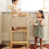 Foldable Wooden Step Stool for Kids