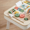 Montessori Wooden Activity Game Table for Kids