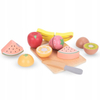 Kitchen Pretend Food Play Wooden Cutting Fruit Toys for Kids