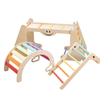3 In 1 Wooden Climbing Frame Set for Kids