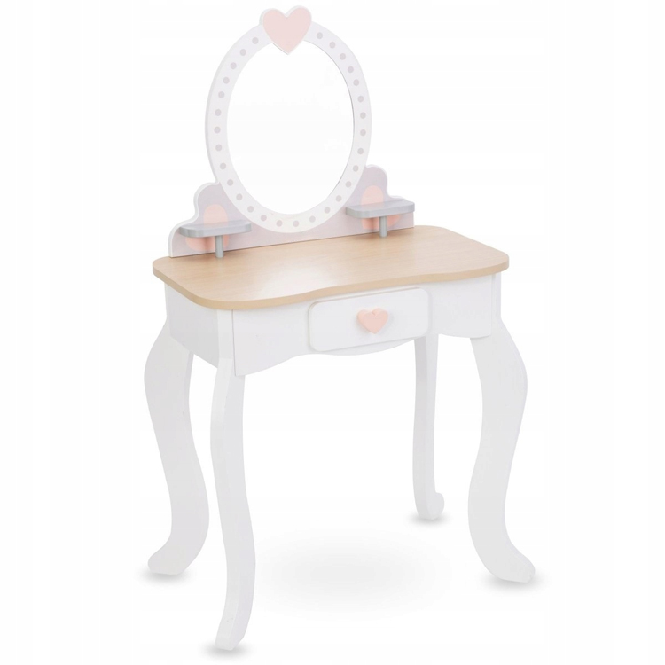 Princess Makeup Wooden Dressing Table Toy for Kids