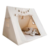 Indoor Cotton Canvas Teepee Tent for Kids