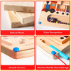 Montessori Magnetic Color And Number Wooden Maze Board Toys