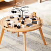 Multifunctional Wooden Activity Learning Table for Kids