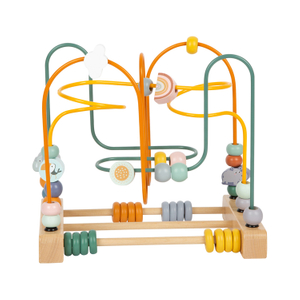 Wooden Bead Maze Toy with Animal & Abacus
