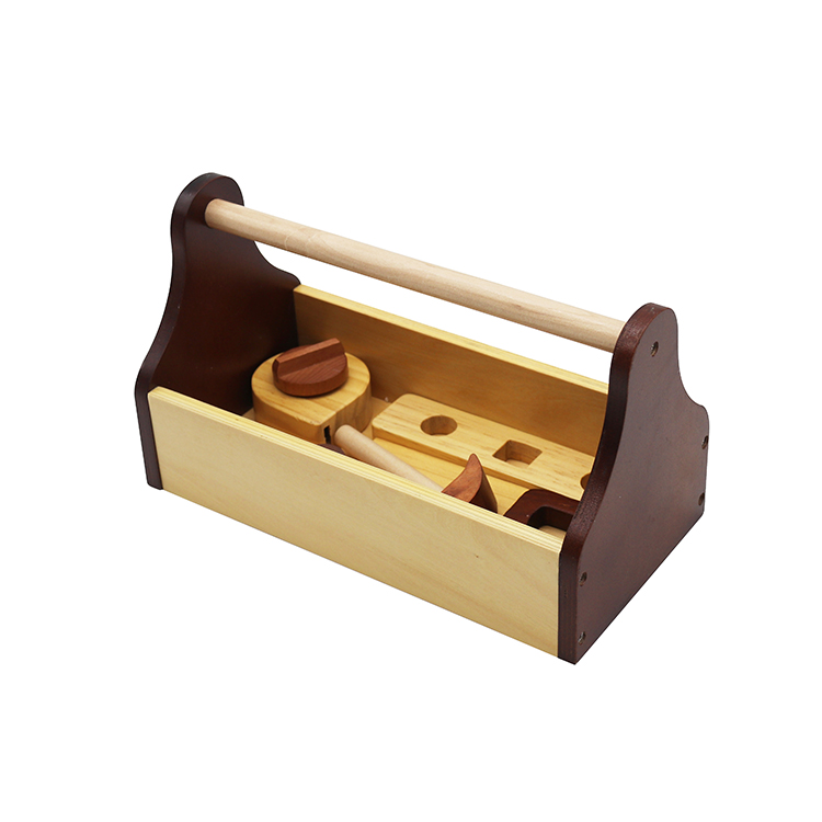 Wooden Kids Tool Set with Toolbox