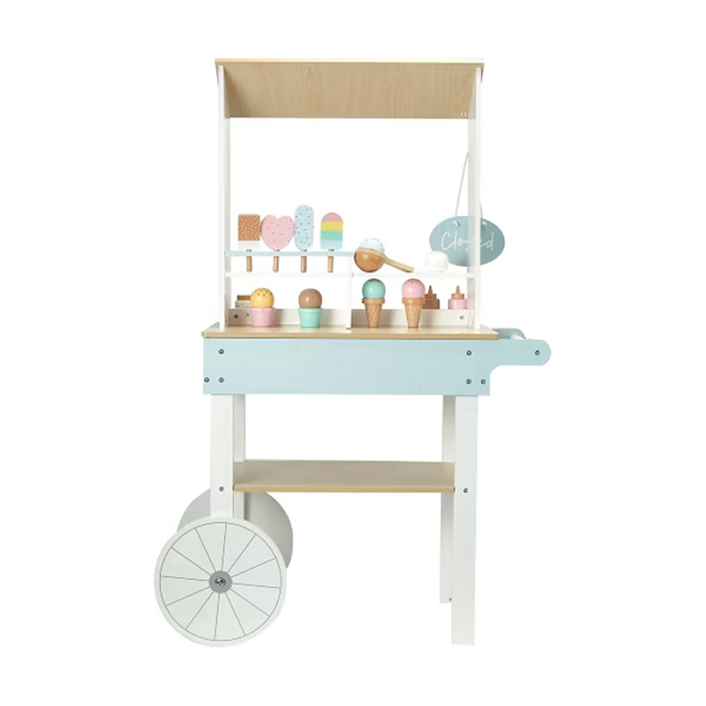 Wooden Ice Cream Cart Play set