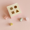Wooden Shape Sorter Box for Toddlers