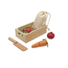 Wooden Vegetable Cutting Play Set and Storage Box