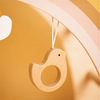  Wooden Rainbow Baby Gym Activity Climbing Frame with Hanging Toys