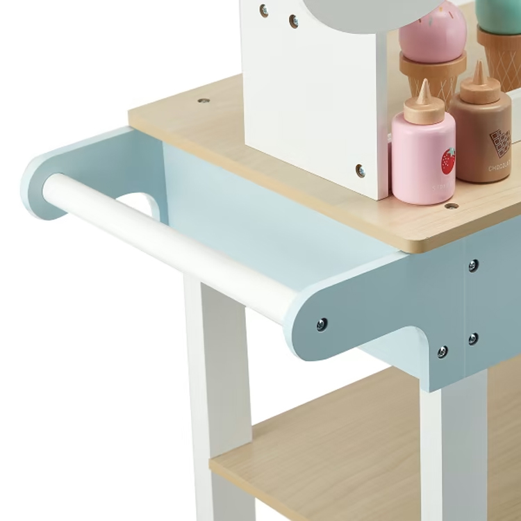 Wooden Ice Cream Cart Play set