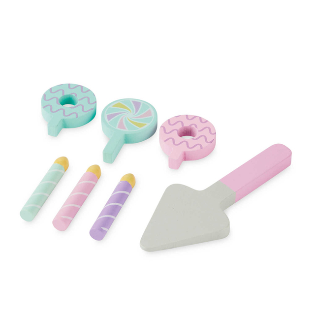 Cuttable Wooden Birthday Cake Toy Set 