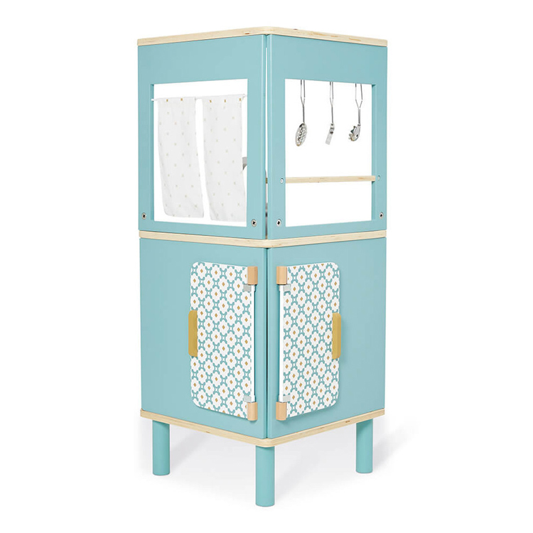 Wooden Kids Play Kitchen Set 