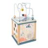 Wooden Ocean Activity Cube Toy with Multi - Play Features
