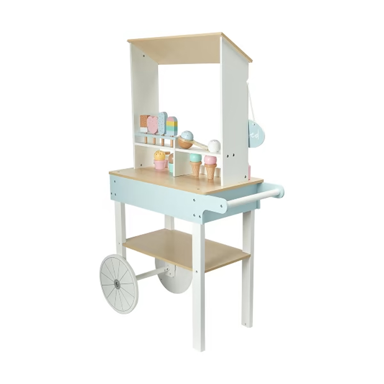 Wooden Ice Cream Cart Play set