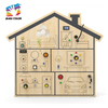 Wooden House Activity Board