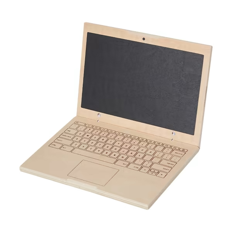 Wooden Toy Laptop