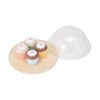 Wooden Cupcake Toy Set with Serving Tray 