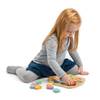 Wooden Squirrel Number Puzzle Toy for Kids' Counting Learning