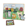 Wooden Forest Animal Scene Puzzle