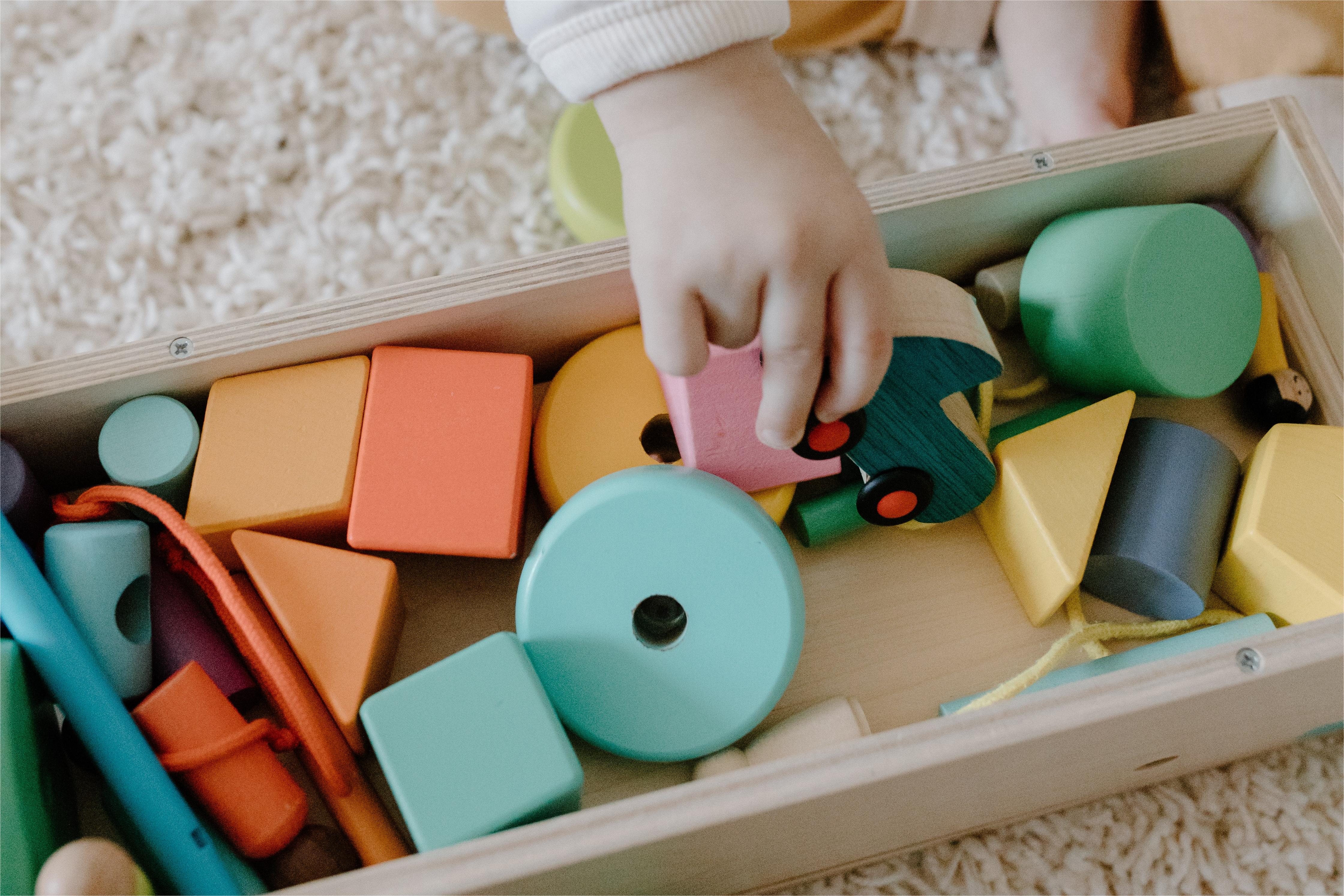 wooden education toy