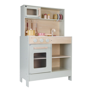 Wooden Play Kitchen for Kids with Oven