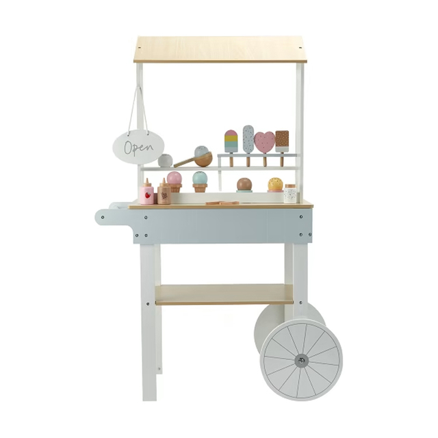 Wooden Ice Cream Cart Play set