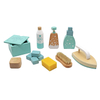 Wooden Cleaning Play Set with Household Tools