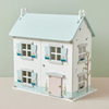 Lovely miniature wooden village dollhouse
