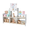Wooden Ice Cream Shop Play set with Colorful Dessert Toys
